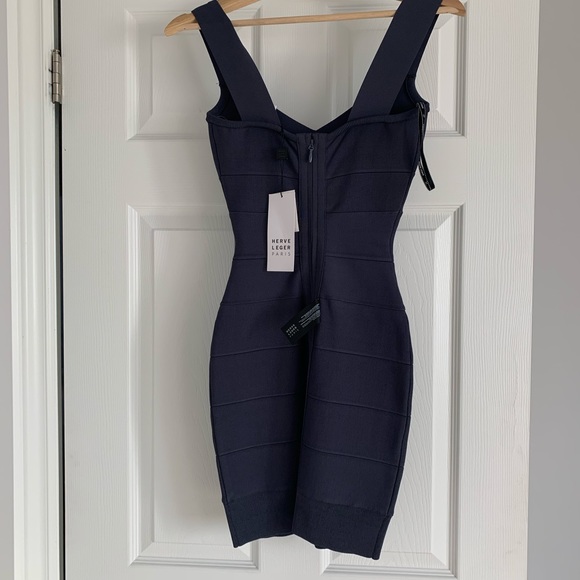 NWT Herve lever XS bandage dress - Picture 2 of 7